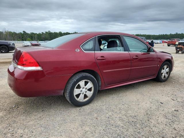 2G1WT57N291298450 - 2009 CHEVROLET IMPALA 1LT Қызыл фото 3