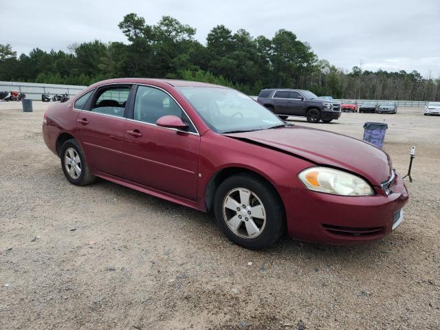 2G1WT57N291298450 - 2009 CHEVROLET IMPALA 1LT Қызыл фото 4