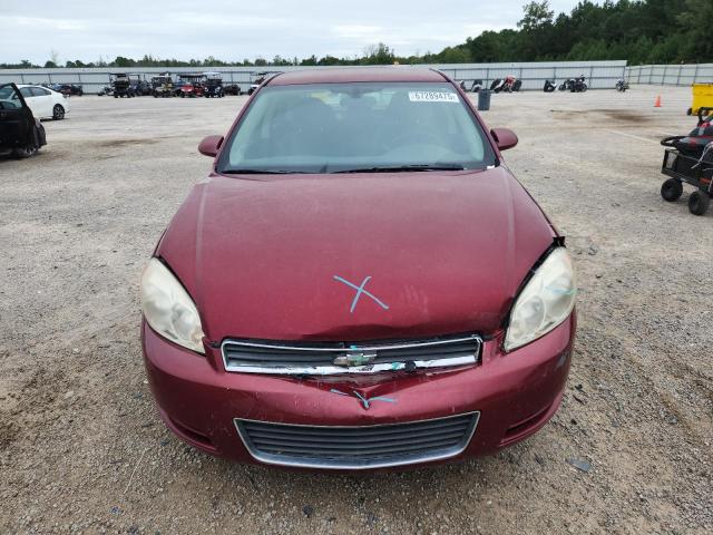 2G1WT57N291298450 - 2009 CHEVROLET IMPALA 1LT Қызыл фото 5