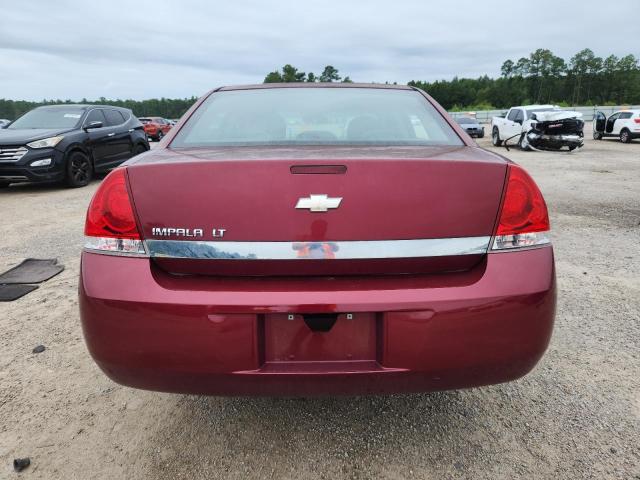 2G1WT57N291298450 - 2009 CHEVROLET IMPALA 1LT Қызыл фото 6