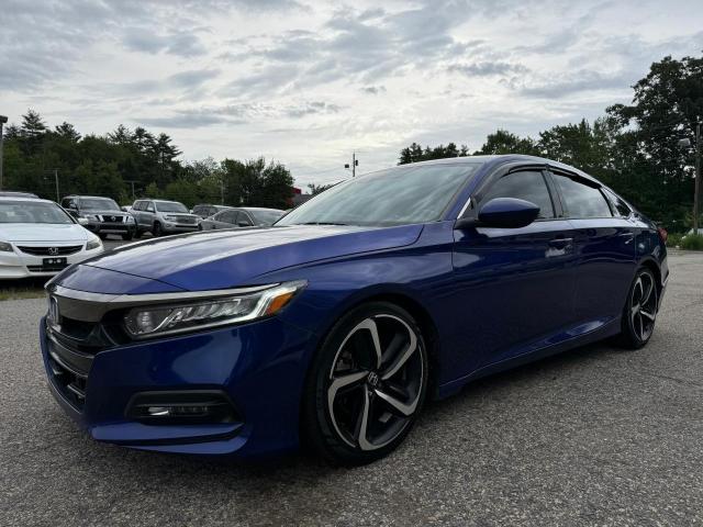 1HGCV1F30LA125599 - 2020 HONDA ACCORD SPORT BLUE photo 2