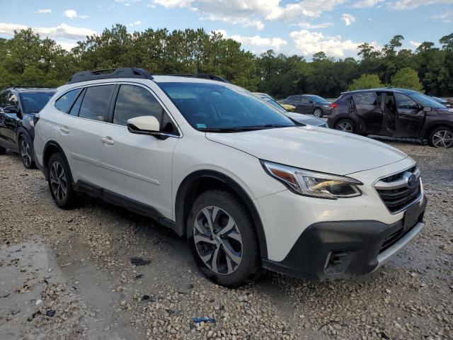 4S4BTANCXM3184209 - 2021 SUBARU OUTBACK LIMITED WHITE photo 4