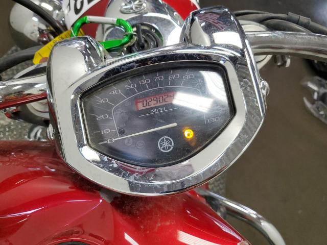 JYAVP25E99A007839 - 2009 YAMAHA XVS1300 CT RED photo 8