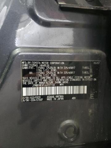 JTMBFREV1JJ727143 - 2018 TOYOTA RAV4 LE GRAY photo 14