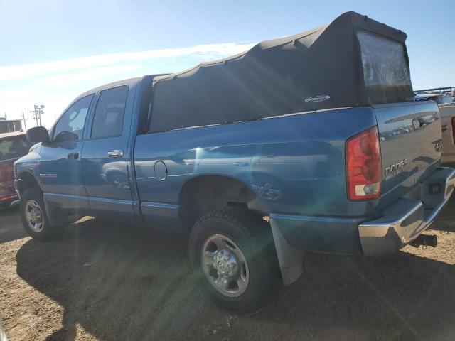 3D7KU28663G827055 - 2003 DODGE RAM 2500 ST BLUE photo 2