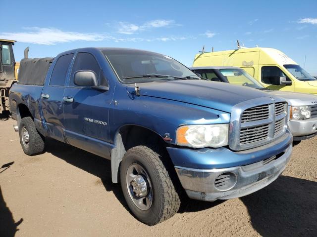 3D7KU28663G827055 - 2003 DODGE RAM 2500 ST BLUE photo 4