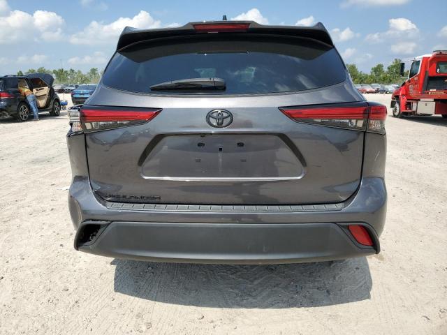 5TDCZRAH4NS126099 - 2022 TOYOTA HIGHLANDER L GRAY photo 6