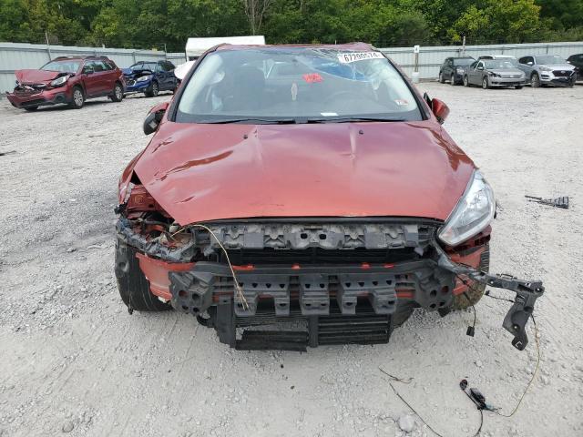 1FADP3J24JL293860 - 2018 FORD FOCUS TITANIUM ORANGE photo 5