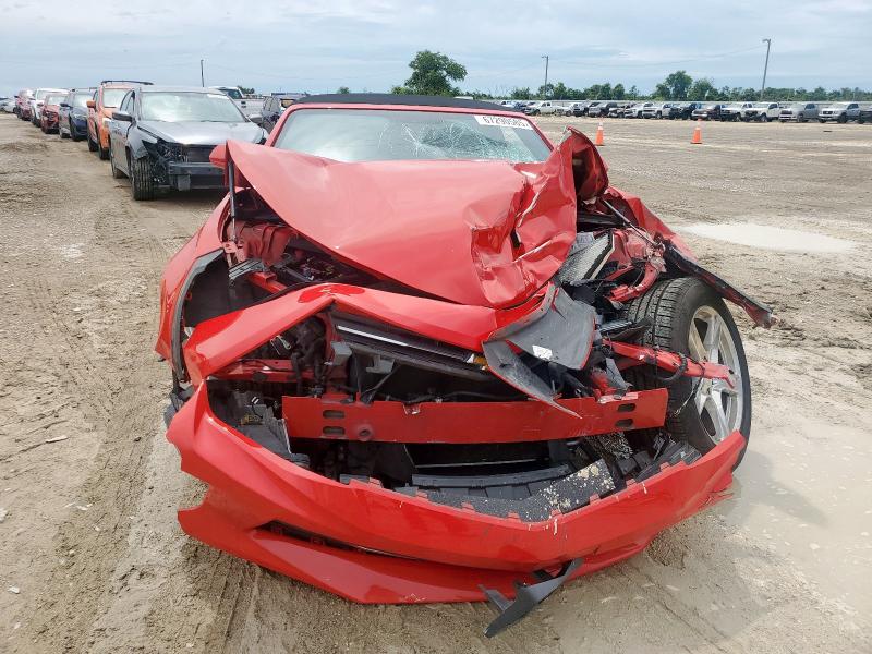 1G1FB3DS6J0132367 - 2018 CHEVROLET CAMARO LT RED photo 5