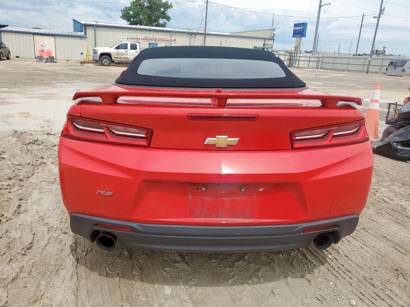 1G1FB3DS6J0132367 - 2018 CHEVROLET CAMARO LT RED photo 6