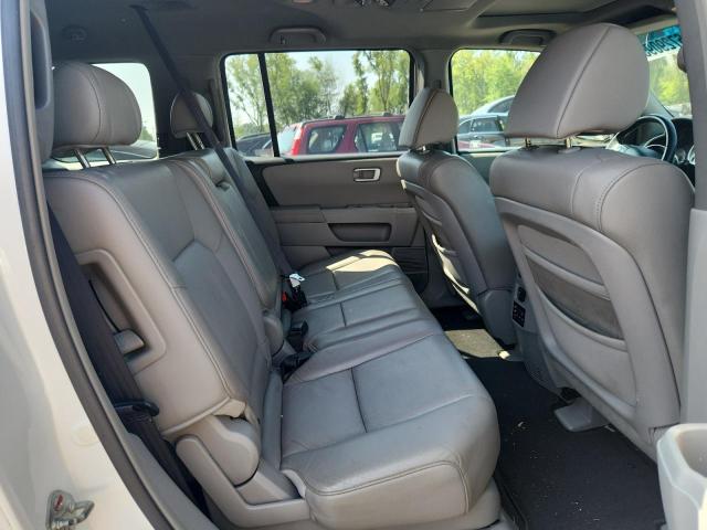 5FNYF48619B044685 - 2009 HONDA PILOT EXL WHITE photo 11