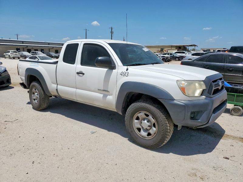 5TFTU4GN2EX051251 - 2014 TOYOTA TACOMA PRERUNNER ACCESS CAB WHITE photo 4