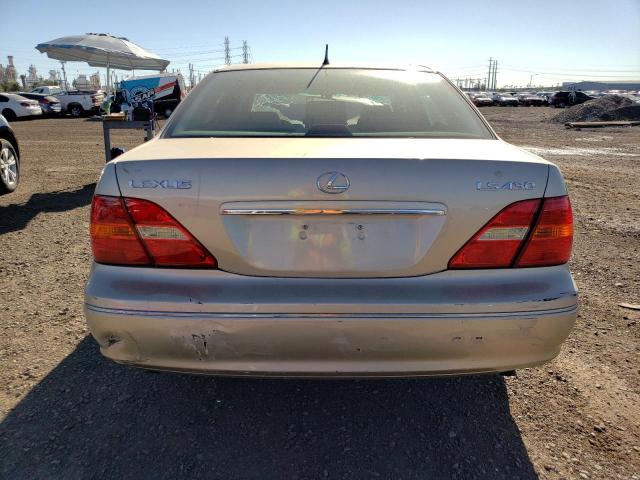 JTHBN30F220062601 - 2002 LEXUS LS 430 TAN photo 6