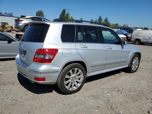 WDCGG8HB5CF821556 - 2012 MERCEDES-BENZ GLK 350 4MATIC SILVER photo 3