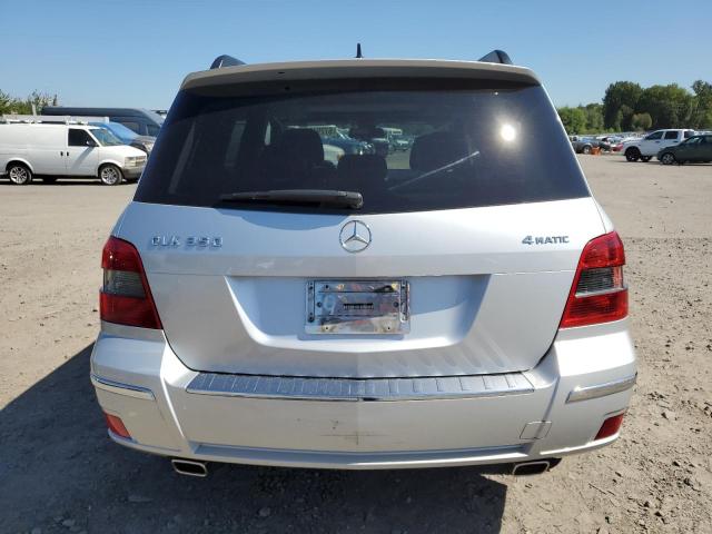 WDCGG8HB5CF821556 - 2012 MERCEDES-BENZ GLK 350 4MATIC SILVER photo 6