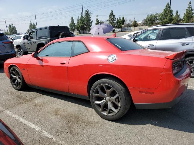 2C3CDZAT2FH737093 - 2015 DODGE CHALLENGER SXT RED photo 2