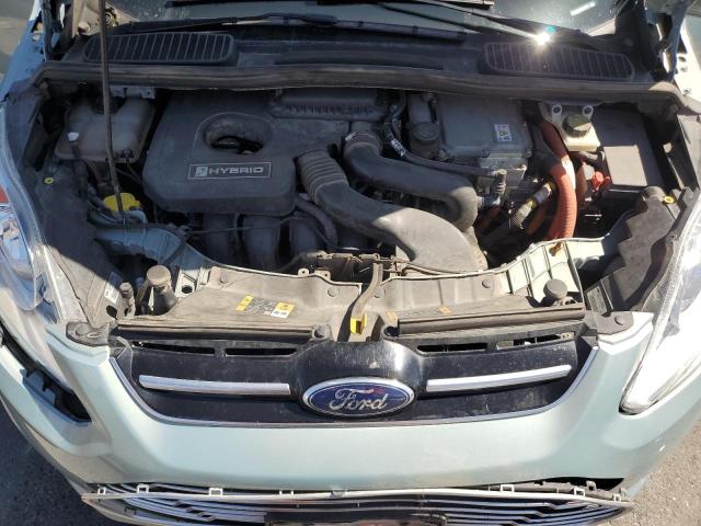 1FADP5BU2DL546447 - 2013 FORD C-MAX SEL Թիրկույզ լուսանկար 11