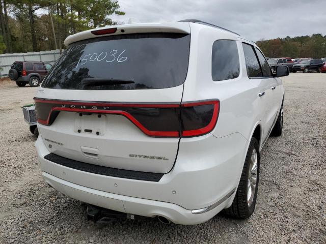 1C4RDJEG5JC226736 - 2018 DODGE DURANGO CI WHITE photo 4