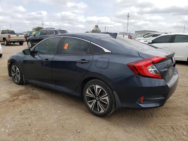 19XFC1F31JE200502 - 2018 HONDA CIVIC EX BLUE photo 2