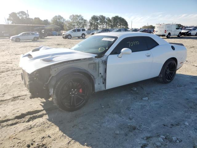 2C3CDZFJ2KH530348 - 2019 DODGE CHARGER R/T SCAT PACK WHITE photo 1