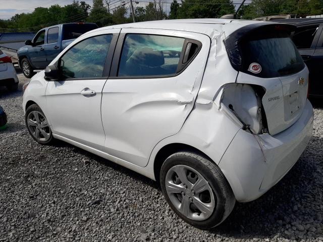 KL8CB6SA0KC815129 - 2019 CHEVROLET SPARK LS WHITE photo 2