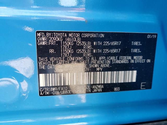 JTMW1RFV0KD508379 - 2019 TOYOTA RAV4 XLE Mavi foto 14