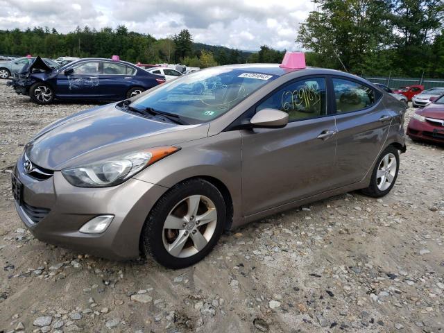 5NPDH4AE2DH311417 - 2013 HYUNDAI ELANTRA GLS BROWN photo 1