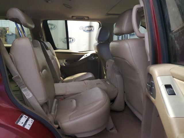 5N1AR18U87C626357 - 2007 NISSAN PATHFINDER LE 勃艮第红 照片 10