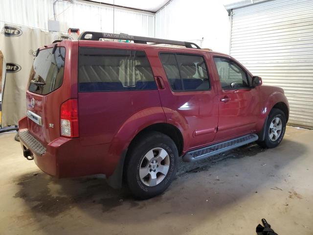 5N1AR18U87C626357 - 2007 NISSAN PATHFINDER LE 勃艮第红 照片 3