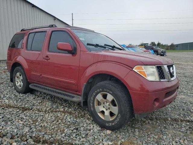 5N1AR18U87C626357 - 2007 NISSAN PATHFINDER LE 勃艮第红 照片 4