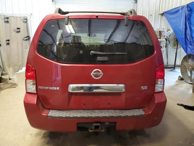 5N1AR18U87C626357 - 2007 NISSAN PATHFINDER LE 勃艮第红 照片 6