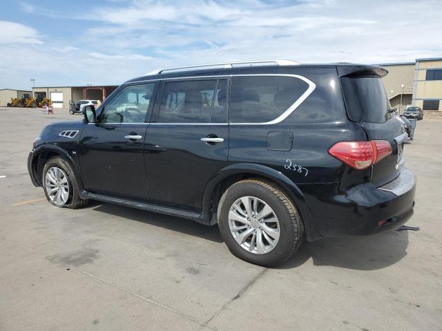 JN8AZ2NE1G9122807 - 2016 INFINITI QX80 BLACK photo 2