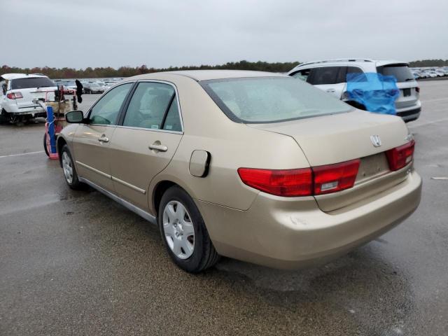 1HGCM56485A125131 - 2005 HONDA ACCORD LX TAN photo 3