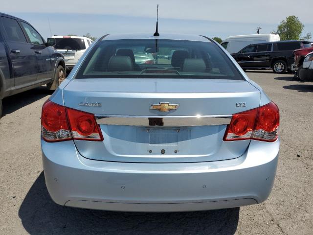 1G1PH5S90B7235694 - 2011 CHEVROLET CRUZE LTZ BLUE photo 6