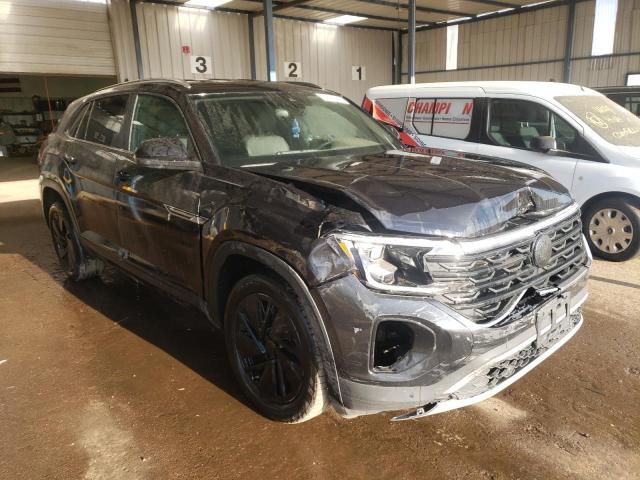 1V2HE2CA3RC221395 - 2024 VOLKSWAGEN ATLAS CROS SE Черный фото 4