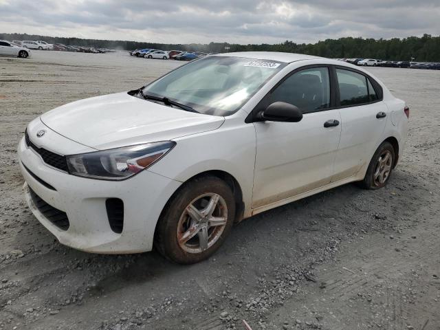 3KPA24AB2JE066774 - 2018 KIA RIO LX WHITE photo 1