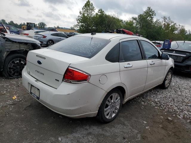 1FAHP3HN8AW217381 - 2010 FORD FOCUS SEL WHITE photo 3