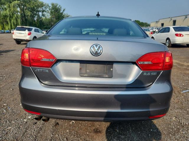3VWDZ7AJ8BM377874 - 2011 VOLKSWAGEN JETTA SE GRAY photo 6