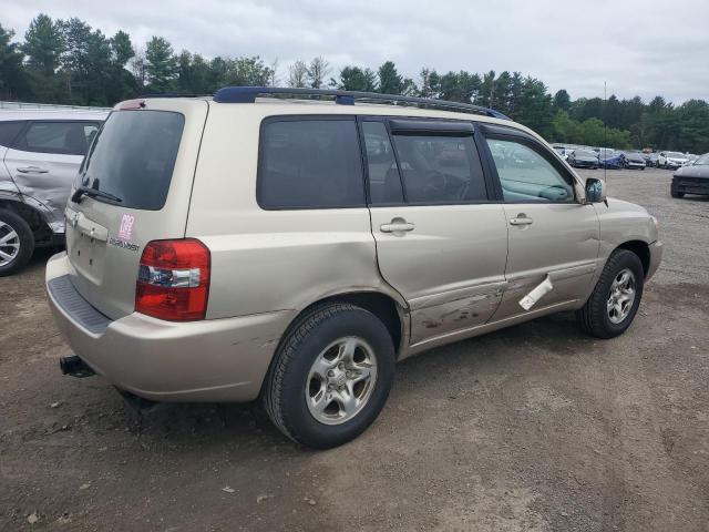 JTEGD21A150113612 - 2005 TOYOTA HIGHLANDER 金色 照片 3