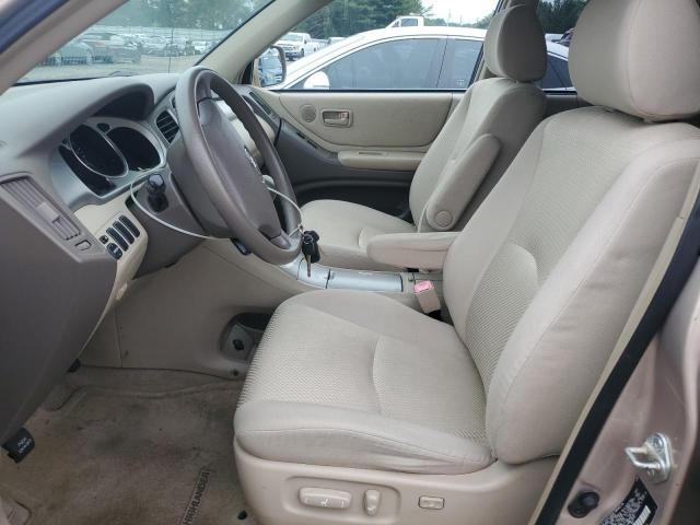 JTEGD21A150113612 - 2005 TOYOTA HIGHLANDER 金色 照片 7