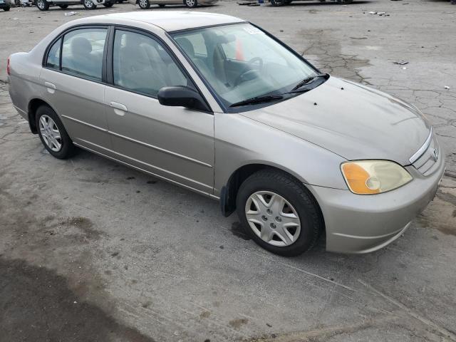 2HGES16533H571041 - 2003 HONDA CIVIC LX GRAY photo 4