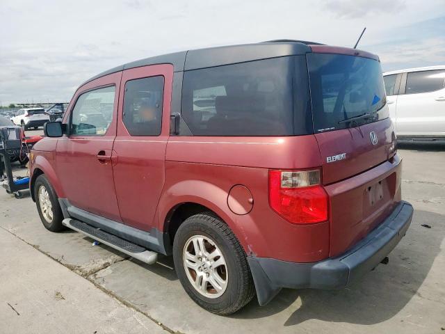 5J6YH287X8L018776 - 2008 HONDA ELEMENT EX MAROON photo 2