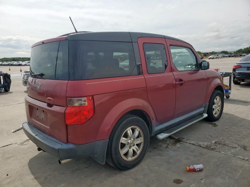 5J6YH287X8L018776 - 2008 HONDA ELEMENT EX MAROON photo 3
