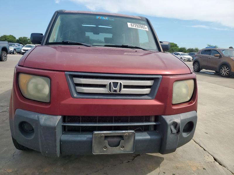 5J6YH287X8L018776 - 2008 HONDA ELEMENT EX MAROON photo 5