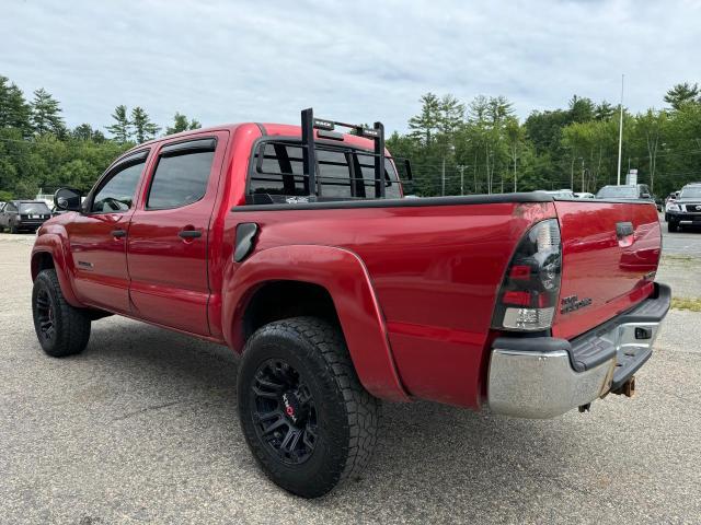 3TMLU42N59M031031 - 2009 TOYOTA TACOMA DOUBLE CAB RED photo 3