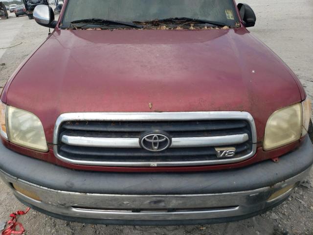 5TBBT4418YS019309 - 2000 TOYOTA TUNDRA ACCESS CAB MAROON photo 11