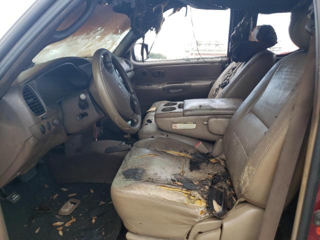 5TBBT4418YS019309 - 2000 TOYOTA TUNDRA ACCESS CAB MAROON photo 7