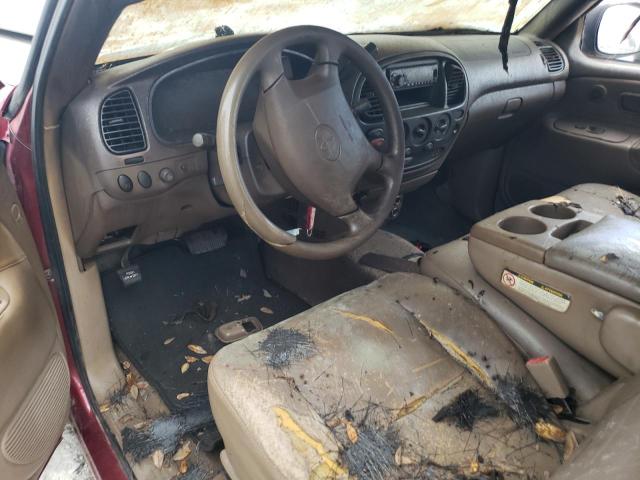 5TBBT4418YS019309 - 2000 TOYOTA TUNDRA ACCESS CAB MAROON photo 8