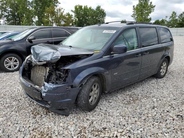 2A8HR54P48R736530 - 2008 CHRYSLER TOWN & COU TOURING ლურჯი ფოტო 1