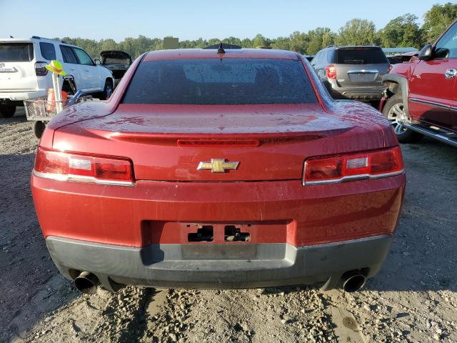 2G1FB1E34F9172293 - 2015 CHEVROLET CAMARO LS RED photo 6